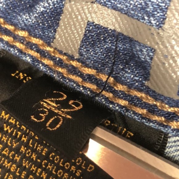 PREMIUM MENS HELIX SLIM BOOTCUT JEANS 29x30 ⭐️ - Picture 6 of 11